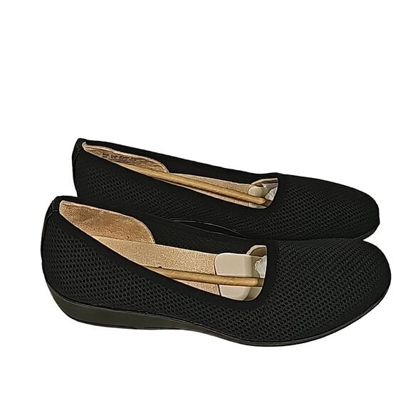 LifeStride Indy Loafers Effortless Black Slip On Comfort Flats Womens Size 8 NEW - Picture 2 of 12